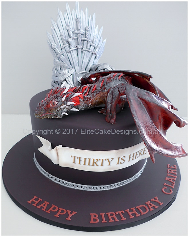 Game of Thrones birthday cake idea